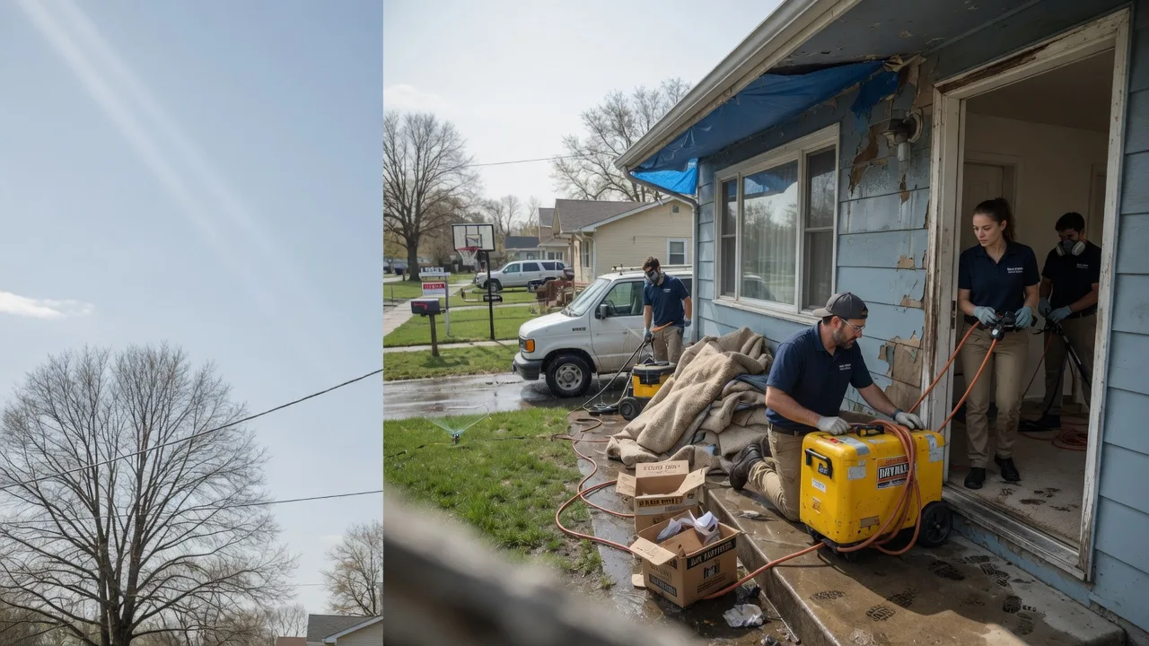 Basement Flood Cleanup in East Prairie, MO near me